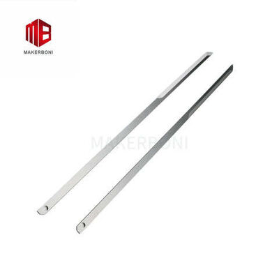 801439 IX6 Cutting Blade – Double Hole 310x7x2mm & Single Hole 308x7x2mm for Textile & Lingerie Industry