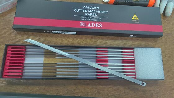 801438 Single Hole Auto Cutter Blade for IX6/Q50 – 305 x 8.5 x 2.4mm HSS Knife Blade