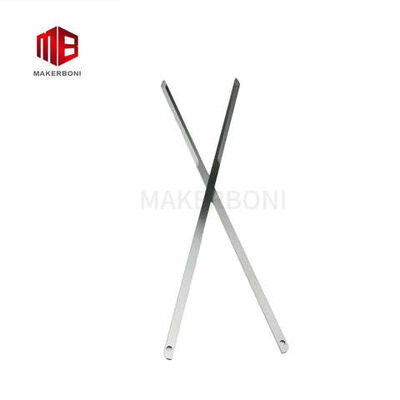 801439 IX6 Cutting Blade – Double Hole 310x7x2mm & Single Hole 308x7x2mm for Textile & Lingerie Industry