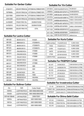 108065-45 Blade For Bullmer 223*4.5*2mm cutting machine ,Auto-Cutter Blade,Cutting Knife, High Speed Steel
