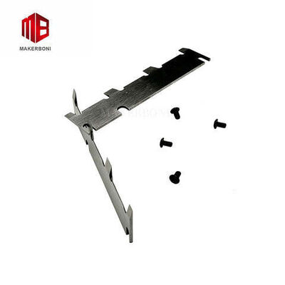 704259 steel Triple Clamping Blades Spare Parts For Lectra cutting machine
